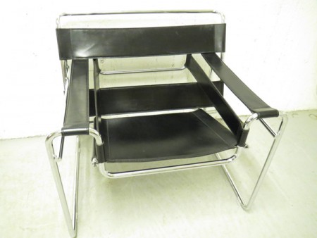 5848 - Kreslo kvatini replika Marcel Breuer cerna kuze 7 300 kc